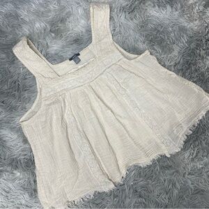 Aerie Cream Tank Top